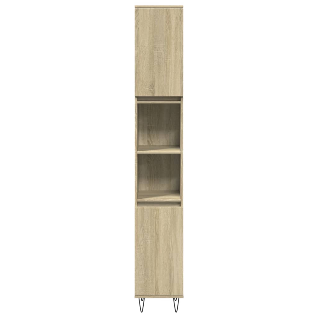 Set Mobili Da Bagno 3 Pz In Legno Multistrato