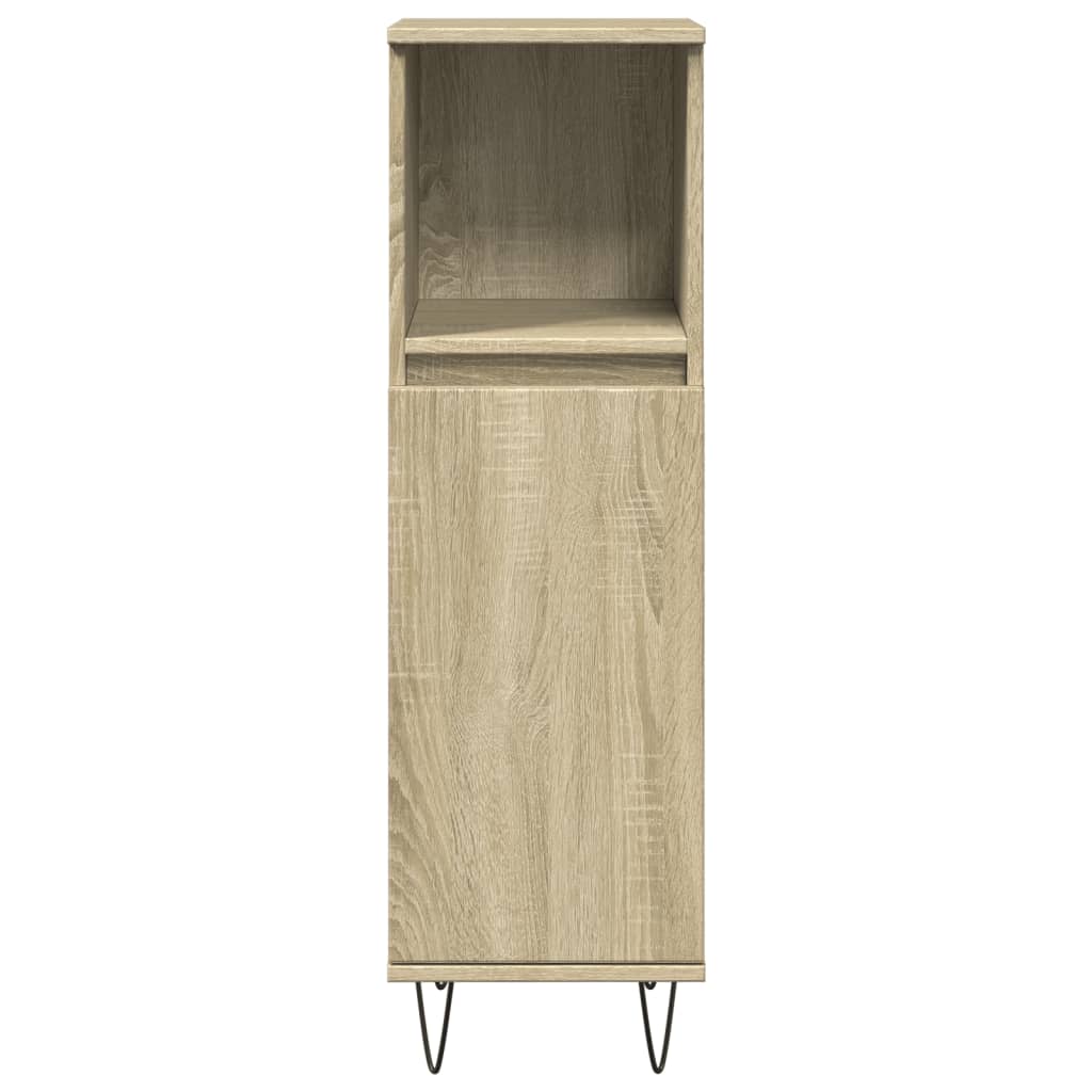Set Mobili Da Bagno 3 Pz In Legno Multistrato