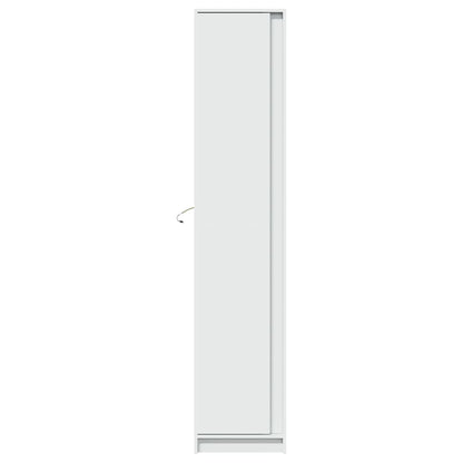 Credenza Con Led Bianca 41,5X32,5X200 Cm In Truciolato