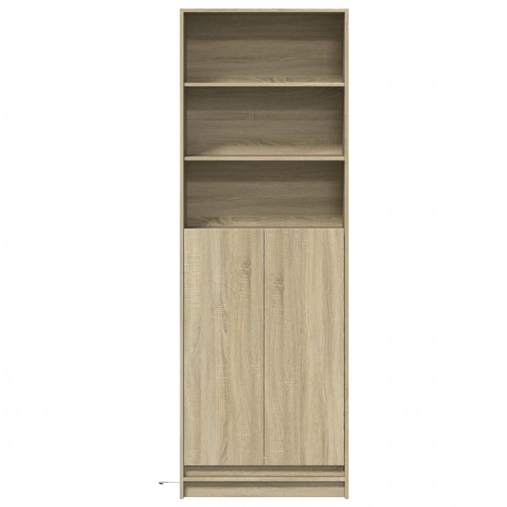 Credenza Con Led 69X32,5X200 Cm In Truciolato