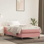 Materasso A Molle Insacchettate Rigidità Media 140X220X20 Cm In Velluto Rosa