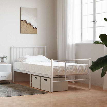 Materasso In Schiuma Bianco Durezza H2 H3