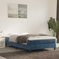 Materasso A Molle Insacchettate Rigidità Media 160X220X20 Cm In Velluto Blu Scuro