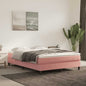 Materasso A Molle Insacchettate Rigidità Media 140X220X20 Cm In Velluto Rosa