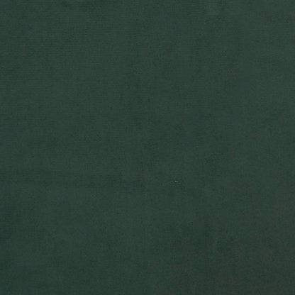 Materasso A Molle Insacchettate Rigidità Media 100X220X20 Cm In Velluto Verde Scuro