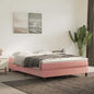 Materasso A Molle Insacchettate Rigidità Media 140X220X20 Cm In Velluto Rosa