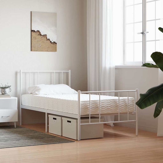 Materasso In Schiuma Bianco Durezza H2 H3