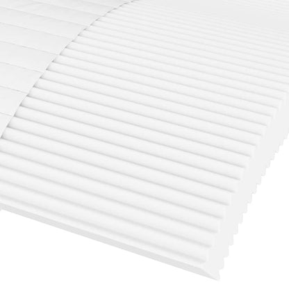 Materasso In Schiuma Bianco Durezza H2 H3