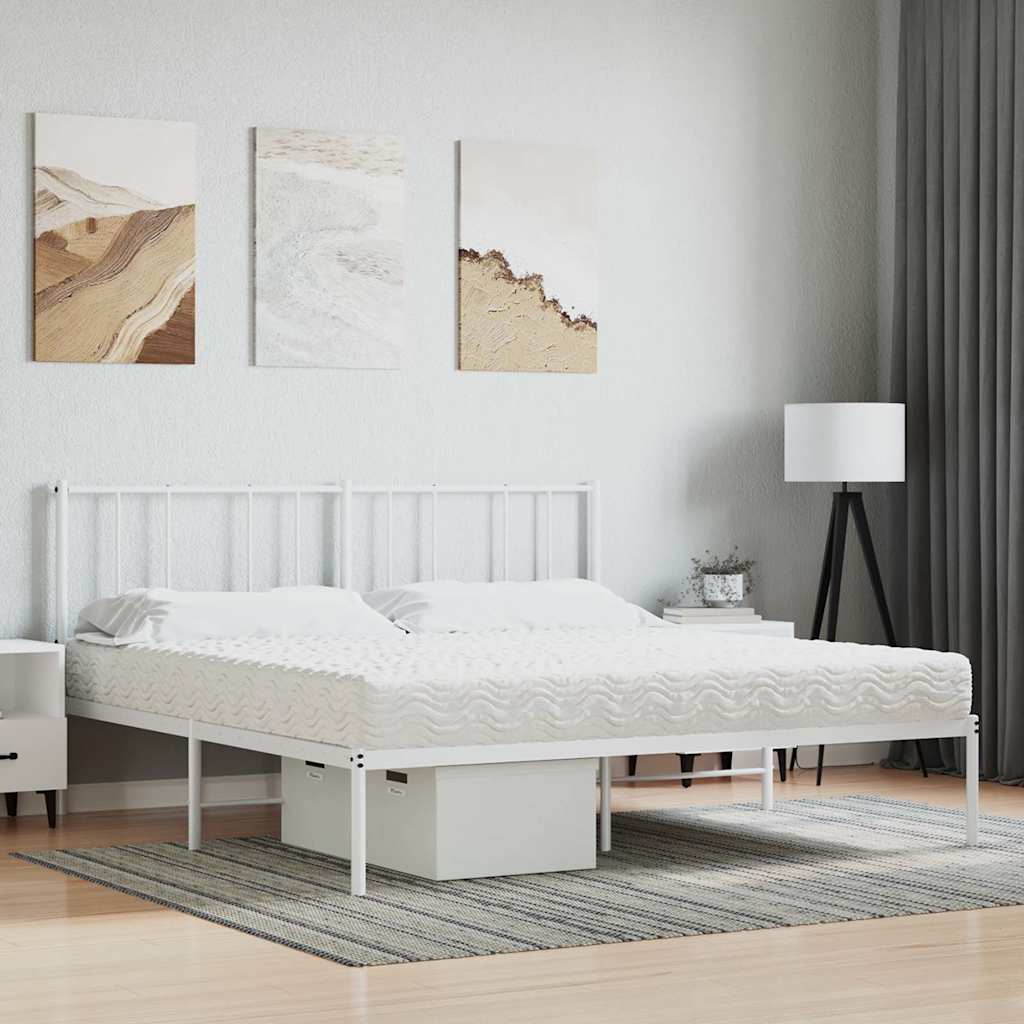Materasso In Schiuma Bianco Durezza H2 H3