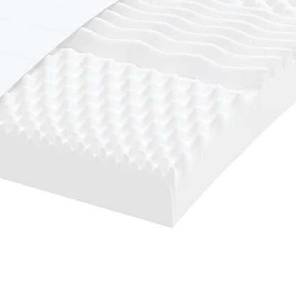 Materasso In Schiuma Bianco 7 Zone Durezza 20 Ild