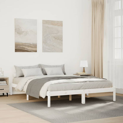 Letto Extra Lungo Senza Materasso In Legno Di Pino