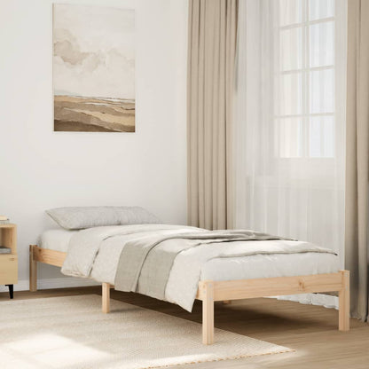 Letto Extra Lungo Senza Materasso In Legno Di Pino
