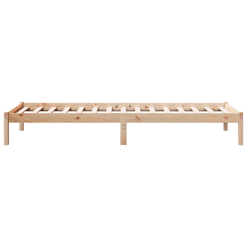 Letto Extra Lungo Senza Materasso In Legno Di Pino