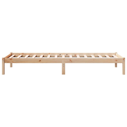 Letto Extra Lungo Senza Materasso In Legno Di Pino