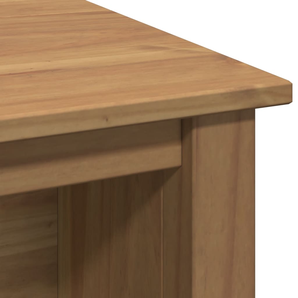 Isola Da Cucina Panama 112X77X90 Cm In Legno Massello Di Pino