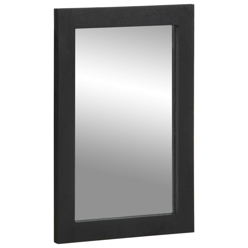 Set Mobili Da Bagno 3 Pz Nero In Legno Multistrato