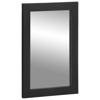 Set Mobili Da Bagno 3 Pz Nero In Legno Multistrato