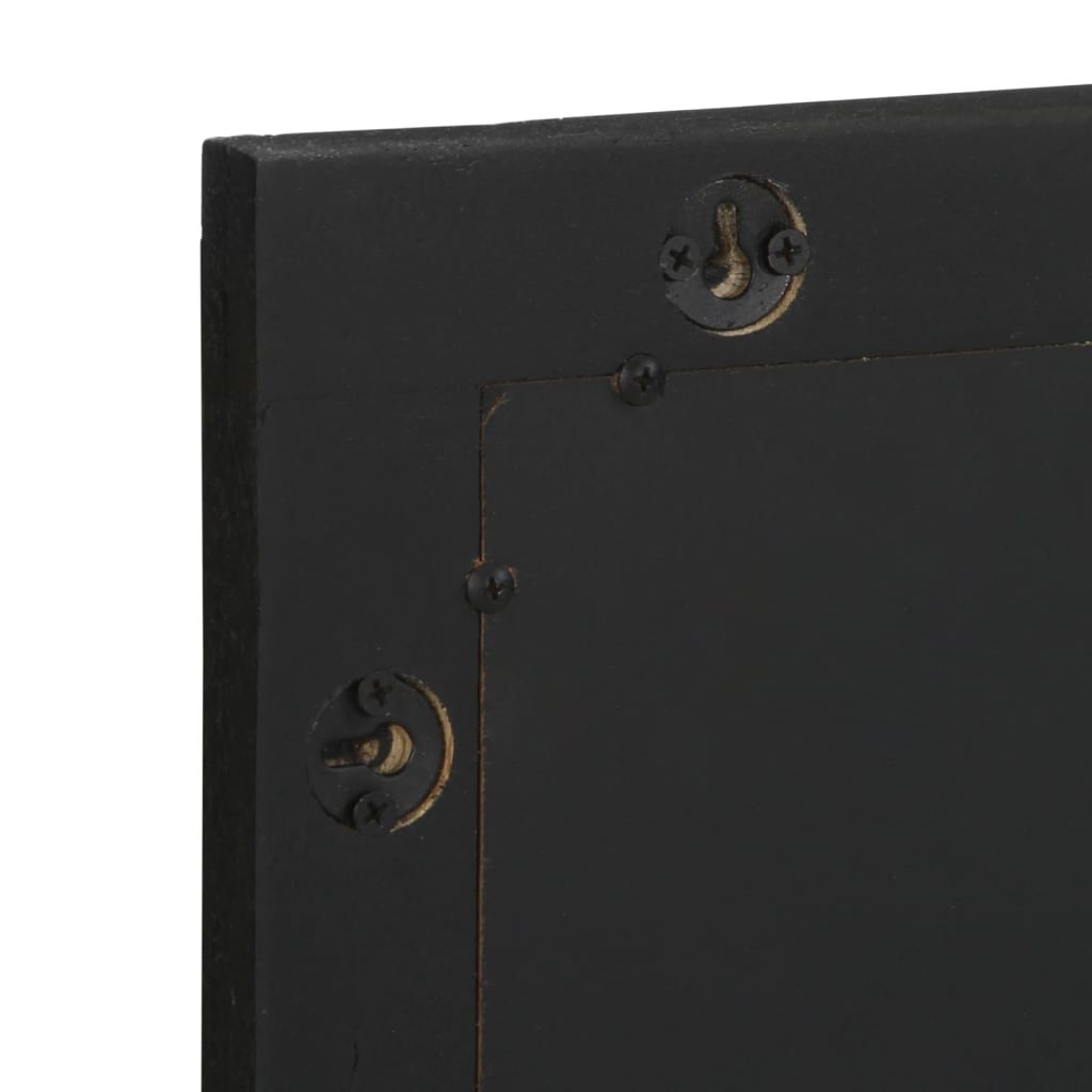 Set Mobili Da Bagno 3 Pz Nero In Legno Multistrato