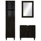 Set Mobili Da Bagno 3Pz In Legno Massello Di Mango