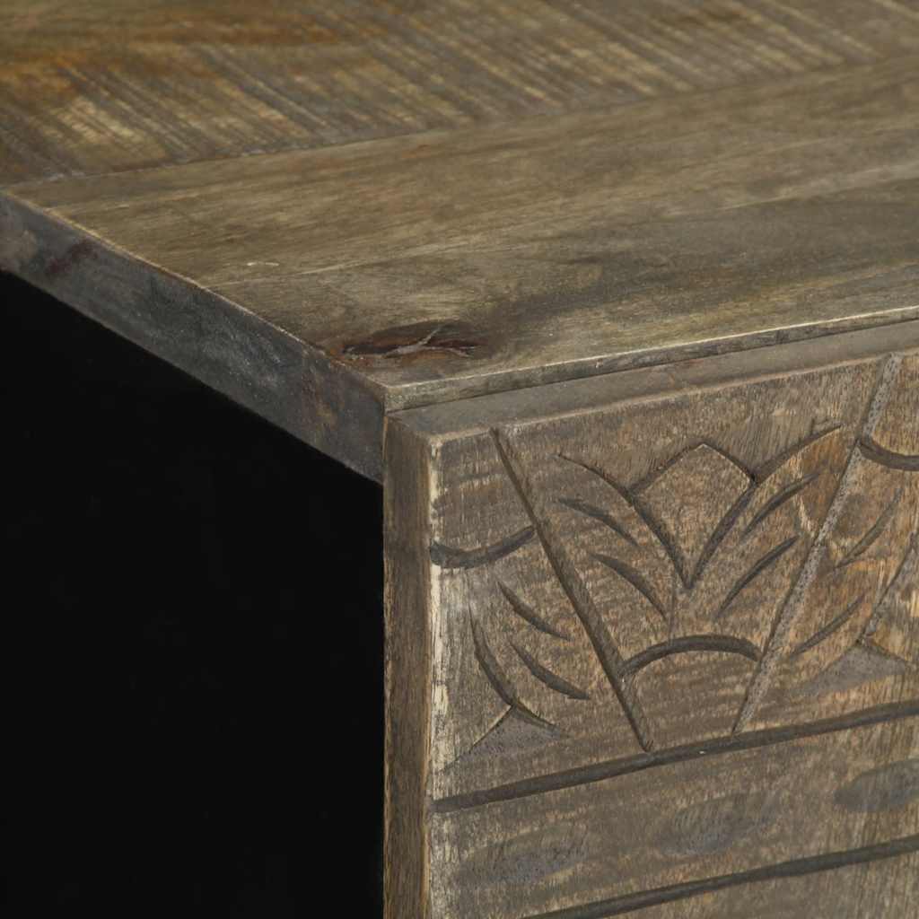Set Mobili Da Bagno 4 Pz In Legno Massello Di Mango
