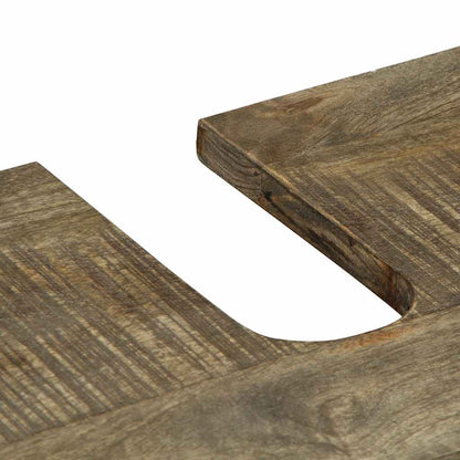 Set Mobili Da Bagno 4 Pz In Legno Massello Di Mango