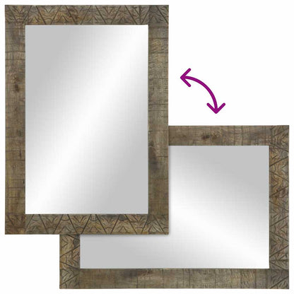 Set Mobili Da Bagno 4 Pz In Legno Massello Di Mango