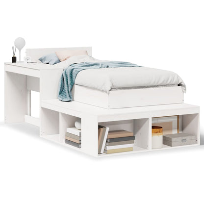 Letto Senza Materasso 75X190 In Legno Massello Di Pino