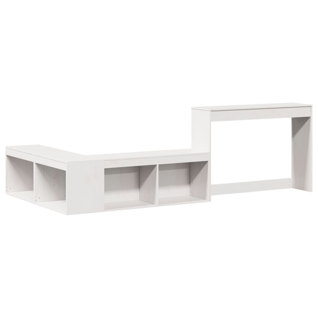 Letto Senza Materasso 75X190 In Legno Massello Di Pino