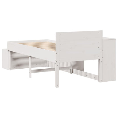 Letto Senza Materasso 75X190 In Legno Massello Di Pino