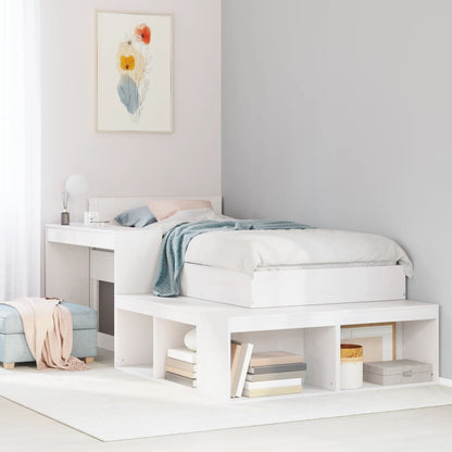 Letto Senza Materasso 75X190 In Legno Massello Di Pino
