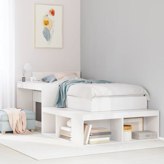 Letto Senza Materasso 75X190 In Legno Massello Di Pino