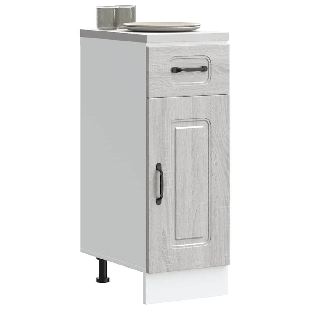 Pannello Lavastoviglie Kalmar 60 X 31 X 100 Cm Grigio Sonoma