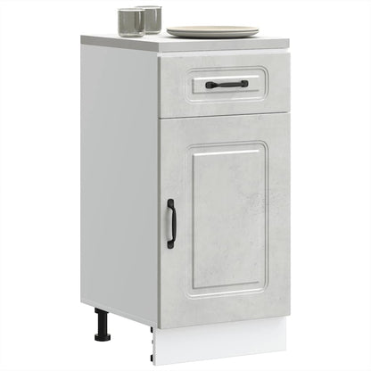 Pannello Lavastoviglie Kalmar 60 X 31 X 100 Cm Grigio Cemento