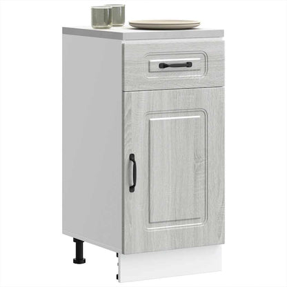 Pannello Lavastoviglie Kalmar 60 X 31 X 100 Cm Grigio Sonoma