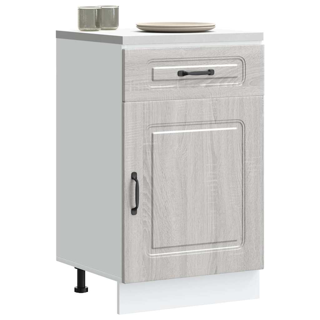 Pannello Lavastoviglie Kalmar 60 X 31 X 100 Cm Grigio Sonoma