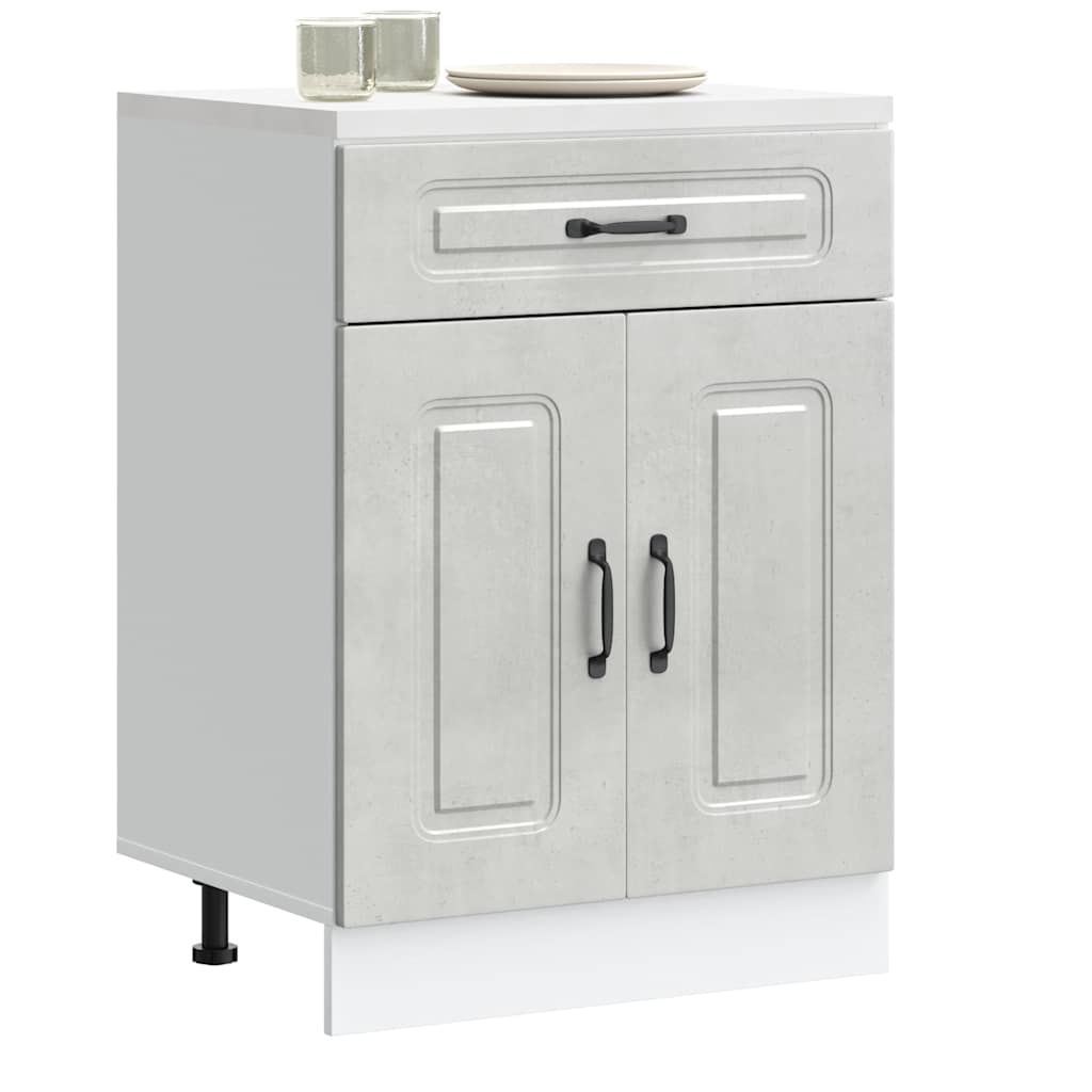 Pannello Lavastoviglie Kalmar 60 X 31 X 100 Cm Grigio Cemento
