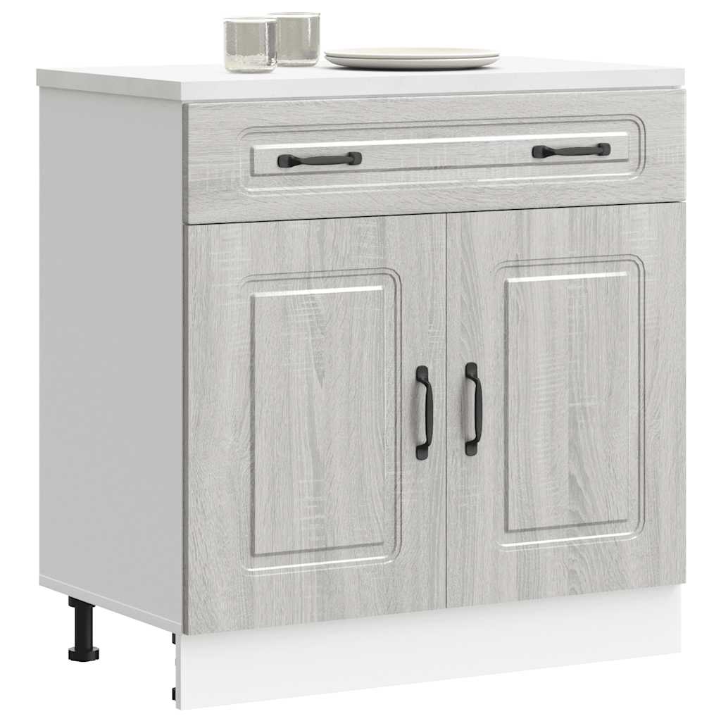 Pannello Lavastoviglie Kalmar 60 X 31 X 100 Cm Grigio Sonoma