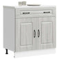 Pannello Lavastoviglie Kalmar 60 X 31 X 100 Cm Grigio Sonoma