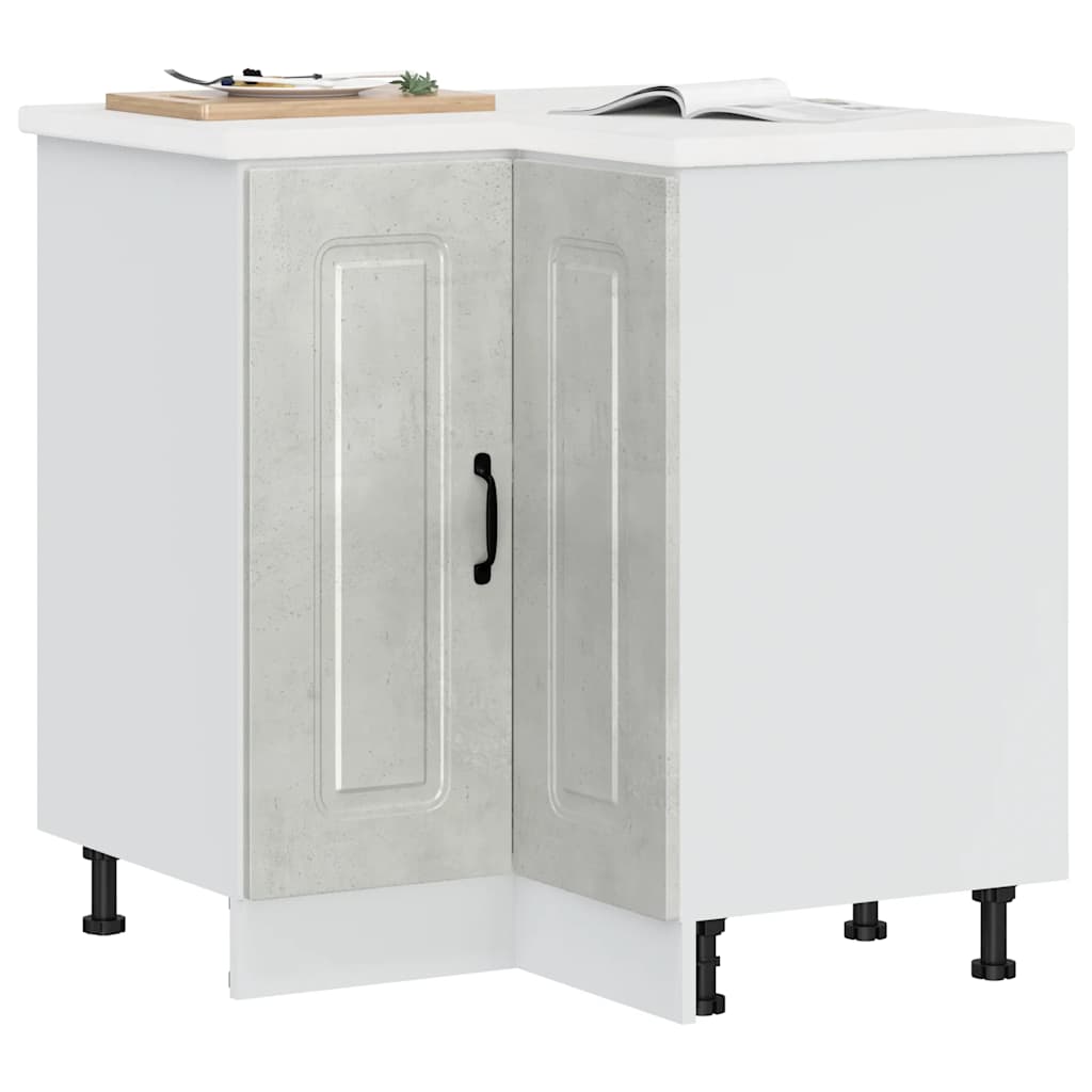 Pannello Lavastoviglie Kalmar 60 X 31 X 100 Cm Grigio Cemento