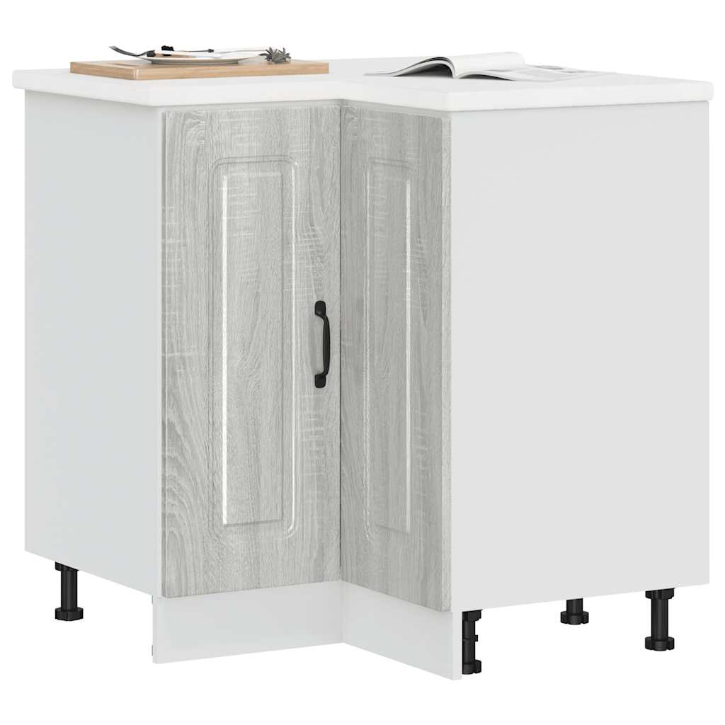 Pannello Lavastoviglie Kalmar 60 X 31 X 100 Cm Grigio Sonoma