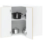 Pannello Lavastoviglie Kalmar 60 X 31 X 100 Cm Rovere Sonoma