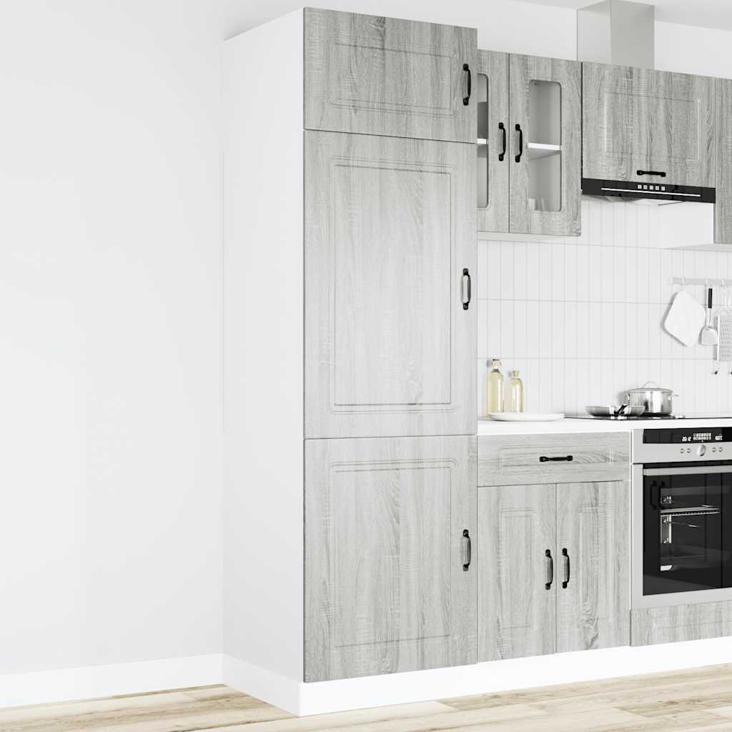 Pannello Lavastoviglie Kalmar 60 X 31 X 100 Cm Grigio Sonoma