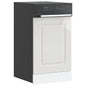 Pannello Lavastoviglie Kalmar 30 X 31 X 100 Cm Bianco Lucido