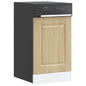 Pannello Lavastoviglie Kalmar 60 X 31 X 100 Cm Rovere Sonoma