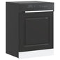 Pannello Lavastoviglie Kalmar 60 X 31 X 100 Cm Nero