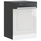 Pannello Lavastoviglie Kalmar 30 X 31 X 100 Cm Bianco Lucido