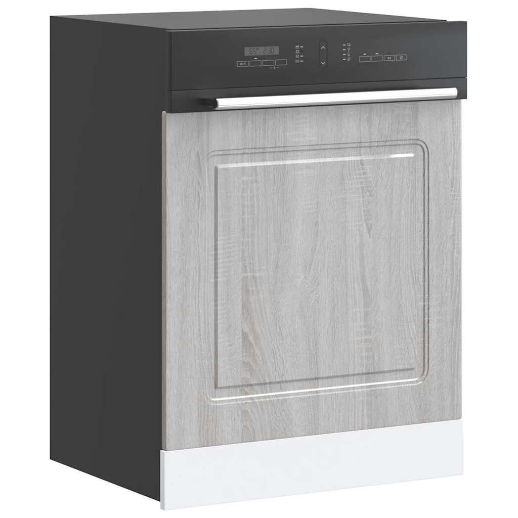Pannello Lavastoviglie Kalmar 60 X 31 X 100 Cm Grigio Sonoma