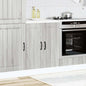Base Da Cucina Lucca In Legno Multistrato Grigio Sonoma