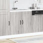Base Da Cucina Lucca In Legno Multistrato Grigio Sonoma