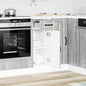 Base Da Cucina Lucca In Legno Multistrato Grigio Sonoma